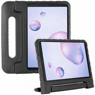 Противоударный чехол для Samsung Galaxy Tab A7 10.4 2020 Silicone handle Черный смотреть фото | belker.com.ua