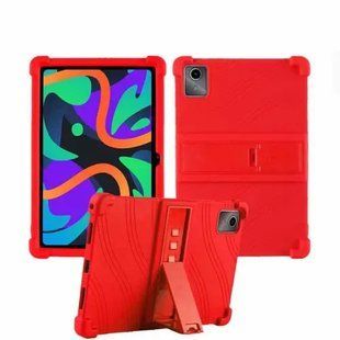 Противоударный чехол Lenovo Tab M11 2024 (TB-330FU 331FC) Silicone armor Красный