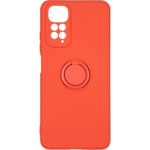 Силиконовый чехол для Xiaomi Redmi Note 11 Gelius Ring Holder Case Красный смотреть фото | belker.com.ua