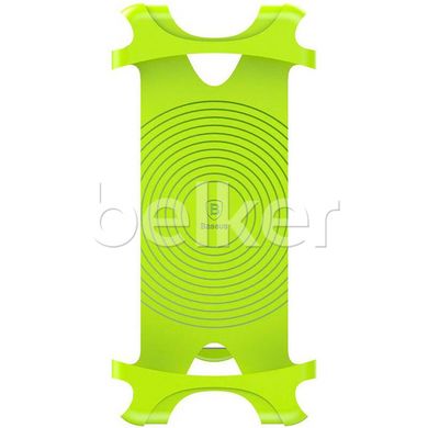 Велодержатель для телефона Baseus Bike Holder Miracle силиконовый Зеленый