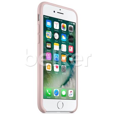Чехол для iPhone 7 Apple Silicone Case Розовый смотреть фото | belker.com.ua