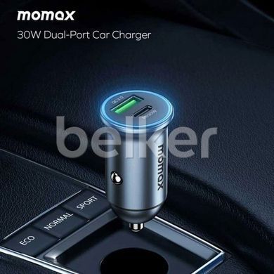 Автомобильное зарядное устройство Momax Dual Port U+C 30W UC18E