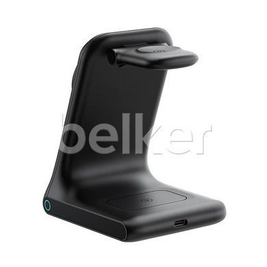 Беспроводная зарядка JoyRoom 3 in1 Wireless Charger Station JR-W15