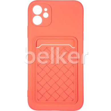 Чехол для iPhone 11 Pocket Case Розовый смотреть фото | belker.com.ua