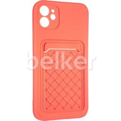 Чехол для iPhone 11 Pocket Case Розовый смотреть фото | belker.com.ua