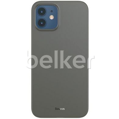 Чехол для iPhone 12 Pro Baseus Wing case ультратонкий Черный смотреть фото | belker.com.ua