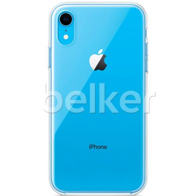 Чехол для iPhone Xr Apple Clear case Прозрачный смотреть фото | belker.com.ua