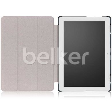 Чехол для Lenovo Tab 4 10.1 Plus x704 Moko кожаный Коричневый смотреть фото | belker.com.ua