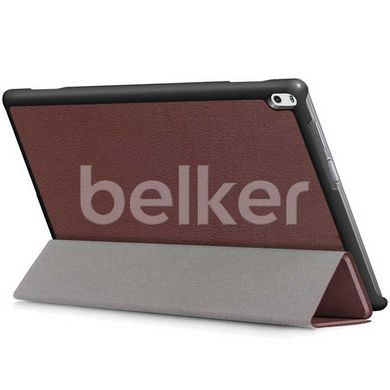 Чехол для Lenovo Tab 4 10.1 Plus x704 Moko кожаный Коричневый смотреть фото | belker.com.ua