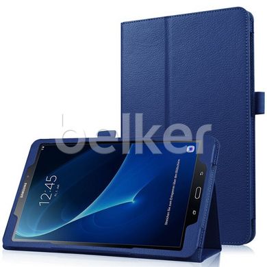 Чехол для Samsung Galaxy Tab A 10.5 T590, T595 TTX Кожаный Темно-синий смотреть фото | belker.com.ua