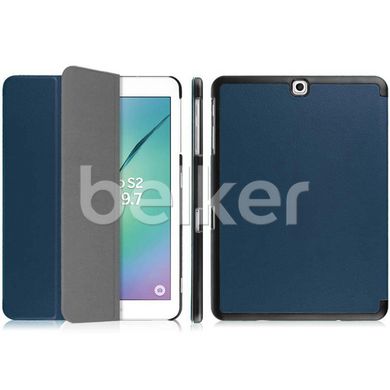 Чехол для Samsung Galaxy Tab S2 9.7 T810, T815 Moko кожаный Темно-синий смотреть фото | belker.com.ua