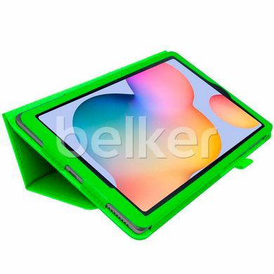 Чехол для Samsung Galaxy Tab S6 Lite 10.4 P610 ТТХ Кожаный Зелёный смотреть фото | belker.com.ua