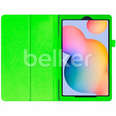 Чехол для Samsung Galaxy Tab S6 Lite 10.4 P610 ТТХ Кожаный Зелёный смотреть фото | belker.com.ua