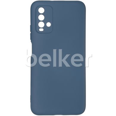Чехол для Xiaomi Redmi 9T Full Soft case Синий смотреть фото | belker.com.ua