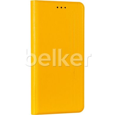 Чехол книжка для Samsung Galaxy A02s (A025) Book Cover Leather Gelius New Жёлтый смотреть фото | belker.com.ua
