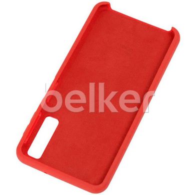 Оригинальный чехол Samsung Galaxy A7 2018 (A750) Silicone Case Красный смотреть фото | belker.com.ua