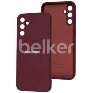 Оригинальный чехол для Samsung Galaxy A14 Soft Case Бордовый