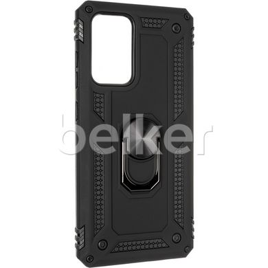 Противоударный чехол для Samsung Galaxy A52 4G (A525) Honor Hard Defence Series New Черный смотреть фото | belker.com.ua