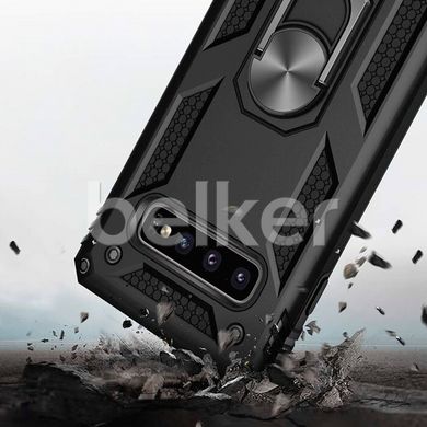 Противоударный чехол для Samsung Galaxy S10 Plus G975 Hard Defence Series New Черный смотреть фото | belker.com.ua