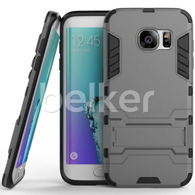 Противоударный чехол для Samsung Galaxy S7 Edge G935 Honor Hard Defence Тёмно-серый смотреть фото | belker.com.ua