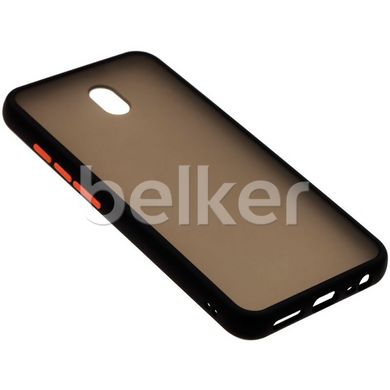 Противоударный чехол для Xiaomi Redmi 8A LikGus Черно-красный смотреть фото | belker.com.ua