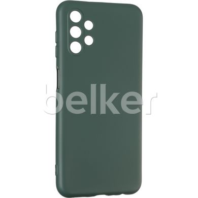 Противоударный чехол для Samsung Galaxy A13 (A135) Full soft case Зеленый