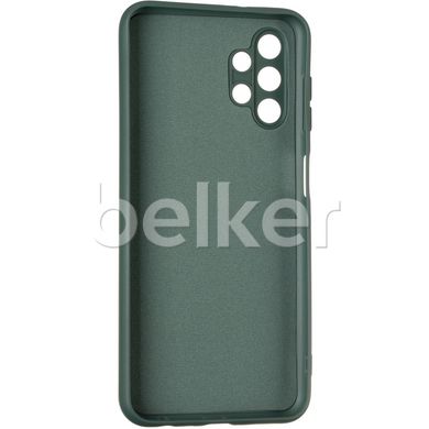 Противоударный чехол для Samsung Galaxy A13 (A135) Full soft case Зеленый