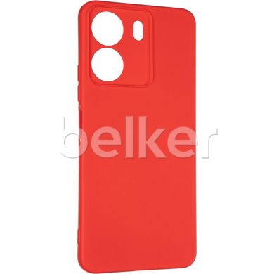 Противоударный чехол для Xiaomi Redmi 13C 4G Full soft case Красный