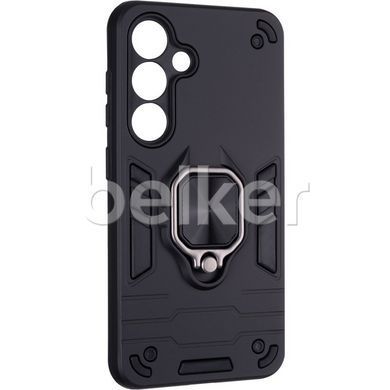 Противоударный чехол Samsung Galaxy S24 Gelius Hard Defence PC Series Черный