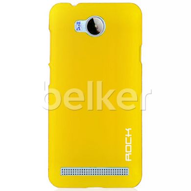 Силиконовый чехол для Huawei Y3 II Rock Matte Золотой смотреть фото | belker.com.ua