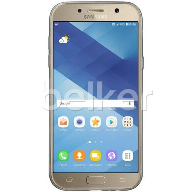 Силиконовый чехол для Samsung Galaxy A7 2017 A720 Remax незаметный Черный смотреть фото | belker.com.ua