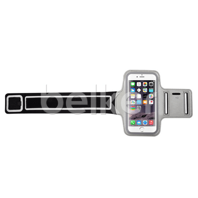 Спортивный чехол на руку для смартфонов 5.5 - 6 дюймов Belkin ArmBand Белый