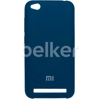 Защитный чехол для Xiaomi Redmi 5A Original Soft Case Синий смотреть фото | belker.com.ua