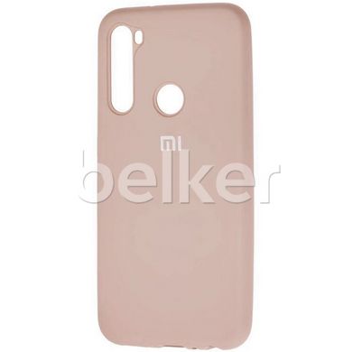 Оригинальный чехол Xiaomi Redmi Note 8 Silicone Case Пудра смотреть фото | belker.com.ua