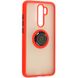 Чехол для Xiaomi Redmi Note 8 Pro LikGus Ring case Красный смотреть фото | belker.com.ua