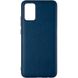 Чехол накладка для Samsung Galaxy M12 (M127) Leather Case Синий в магазине belker.com.ua