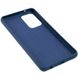 Оригинальный чехол для Samsung Galaxy A52 Soft Case Темно-синий в магазине belker.com.ua