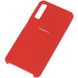 Оригинальный чехол Samsung Galaxy A7 2018 (A750) Silicone Case Красный в магазине belker.com.ua