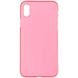 Силиконовый чехол для iPhone X G-Case TPU 0.3 mm Розовый смотреть фото | belker.com.ua