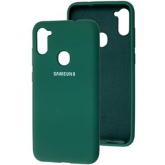 Чехол для Samsung Galaxy M11 (M115) Silicone Case Зелёный смотреть фото | belker.com.ua