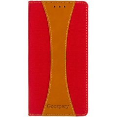 Чехол книжка для Xiaomi Redmi 5A Goospery Canvas Красный смотреть фото | belker.com.ua