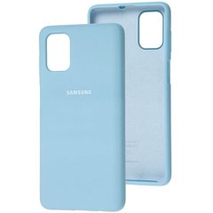 Оригинальный чехол для Samsung Galaxy M51 M515 Soft Case Голубой смотреть фото | belker.com.ua