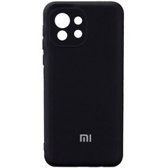 Оригинальный чехол для Xiaomi Mi 11 Lite Soft case Черный