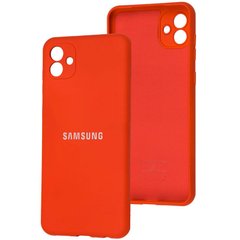 Оригинальный чехол для Samsung Galaxy A04 (A045) Soft Case Красный