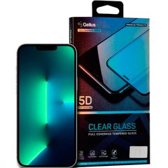Защитное стекло для iPhone 13 Pro Max Gelius 5D Full Edge Glass Черное