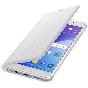 Чехол книжка для Samsung Galaxy A5 2016 A510 Flip Wallet Cover Копия Белый смотреть фото | belker.com.ua