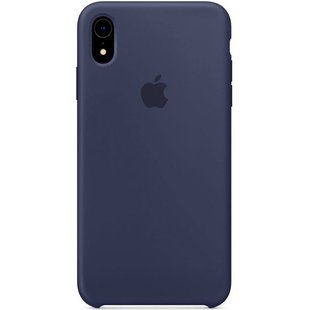 Оригинальный чехол для iPhone XR Silicone Case Тёмно-серый смотреть фото | belker.com.ua