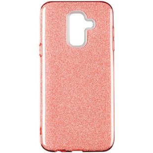 Силиконовый чехол для Samsung Galaxy J4 Plus (J415) Remax Glitter Silicon Красный смотреть фото | belker.com.ua