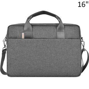 Сумка для ноутбука Wiwu Minimalist Laptop Bag Pro II 16 дюймов Серый