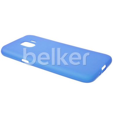 Силиконовый чехол для Samsung Galaxy J2 2018 (J250) Belker Темно-синий смотреть фото | belker.com.ua